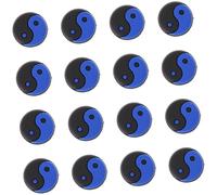 TSMORY 16Pcs Silicone Racchetta Da Tennis Stringa Shock Smorzamento Damping Cartoon Racchetta Ammortizzatore per String & Vibrazioni Dampener Dampener