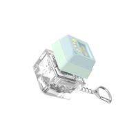 TSMORY 1PC 1-Key LED Light Tastiere Clic Toy Keycap Tester per alleviare lo stress e gioco sensoriale Tastiera meccanica semi trasparente Keycap Gadget sollievo dallo stress