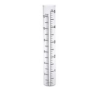 TSMORY 2 pezzi resistente alle intemperie pluviometro 12 cm lunghezza totale supporto