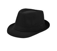 TSMORY Cappello da cowboy in feltro a tesa piccola Gran Bretagna Gentiluomo Fedora Feltro Natale Cosplay Accessori Casual Tinta unita Festival Cappelli della gioventù per gli uomini Montato