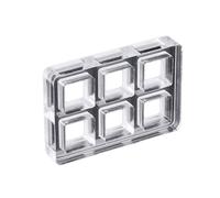 TSMORY Chiaro acrilico interruttori Tester Base per tastiere meccaniche Personalizzazione con tattili Analisi di risposta Tastiere portatili Interruttori Tester