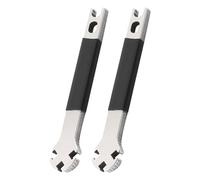 TSMORY Chiave per raggi per biciclette Rimozione dei capezzoli della ruota della bici Strumento di riparazione Strumento di riparazione Strumento di riparazione Facile da usare Chiave per mountain