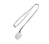 TSMORY Collana con ciondolo a pettine alla moda per lo styling della frangia portatile in acciaio robusto accessorio per donne donne uso quotidiano, Comb 5x3.5cm, Lega di acciaio