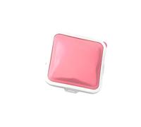 TSMORY Contenitore compatto riciclabile per panini Merce alla griglia Facile da pulire Piano permanente Contenitore per panini in silicone Scatola per alimenti riciclabile compatta