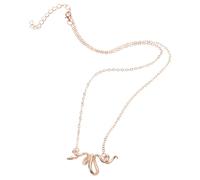 TSMORY Elegante collana regolabile a forma di serpente, con lunghezza regolabile, per uso quotidiano, date e feste, As shown in the figure, Rame