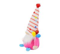 TSMORY Figura di gnomi colorati con palloncini Tomtes svedesi elfi nani peluche giocattolo per festa di compleanno decorazione