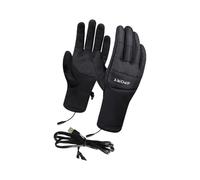 TSMORY Guanti riscaldati elettrici per moto, sport sulla neve, ricarica USB, coerente, ventilati, isolanti, flessibili, controllo delle dita, guanti riscaldati per il freddo