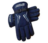 TSMORY Guanti termici antivento da sci per uomo e donna, invernali, antiscivolo, isolati per il freddo, corsa, ciclismo, ciclismo, lavoro, ciclismo, motociclismo, snowboard