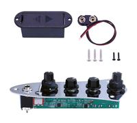 TSMORY Imbracatura di montaggio a 5 vie con piastra di controllo per chitarra, con viti, adatta per chitarre elettriche in stili standard, ricambi