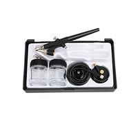 TSMORY Kit Azione Singola Azione Set Sifone Alimentazione 0.8mm Vernice Spray Per W/Tubo 22cc Tazze Fluido Per Trucco H Air Brush W/Fluido Tazza Singola Azione Kit Decorazione Torta