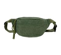 TSMORY Marsupio alla moda in velluto a coste da donna, elegante e comodo, per uscite casual, Verde, As shown in the figure