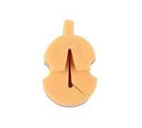 TSMORY Portatile In Gomma Morbida Pratica Mute Volumi Controllo Violino/Violoncello Mute Stringed Instrument Silenziatori Accessori