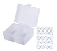 TSMORY Robusta custodia per monete da collezione per lungo tempo protezione e responsabilità ambientale organizzatori da collezione