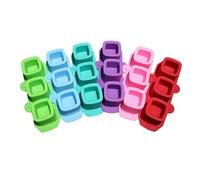 TSMORY Stampo in silicone per vaso da fiori a 3 fori Stampo geometrico per resina di calcestruzzo