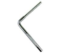 TSMORY Supporto in metallo per campanaccio a L, supporto per batteria, clip regolabile per campanacci, staffa di montaggio per strumento musicale