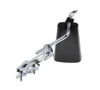 TSMORY Supporto per percussioni con campanaccio regolabile Staffa di montaggio per campanaccio Morsetto per strumenti musicali facile