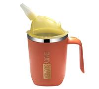 TSMORY Tazza antiruggine da 400 ml per pazienti costretti a letto, impermeabile, contro il soffocamento della cannuccia da sola per diete liquide contro lo strangolamento, tazza per caregiving con