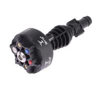 TSMORY Ugello spray 6 in 1 a connessione rapida per lavaggio auto, irrigazione da giardino e colonne agricole con ugello regolabile per spray da giardino di lunga durata