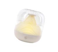 TSMORY USB Ricaricabile Umidificatore per Camera da Letto Soggiorno Freddo Mists Maker Acqua Atomizzatore Diffusore Miniature Night Light Cool Mists Maker