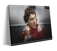 TSNKNP Ayrton Senna Art, poster decorativo da parete, per soggiorno, camera da letto, decorazione moderna per camera da letto, 40 x 60 cm