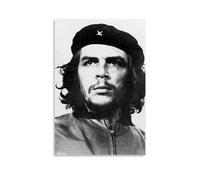 TSNKNP Che Guevara Black White Poster decorativo da parete, per soggiorno, camera da letto, decorazione moderna per camera da letto, 30 x 45 cm
