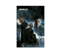 TSNKNP Detroit Become Human, poster decorativo da parete, per soggiorno, camera da letto, decorazione moderna per camera da letto, 30 x 45 cm