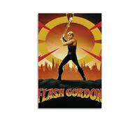 TSNKNP Flash Gordon Sci Fi Movie, poster decorativo da parete, per soggiorno, camera da letto, decorazione moderna per camera da letto, 20 x 30 pollici (50 x 75 cm)