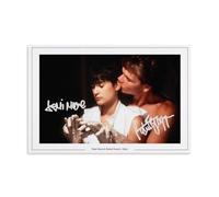 TSNKNP GHOST Patrick SWAYZE DEMI MOORE SIGNED, poster decorativo da parete, per soggiorno, camera da letto, decorazione da parete, decorazione moderna per camera familiare, 60 x 90 cm