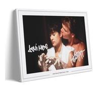 TSNKNP GHOST Patrick SWAYZE DEMI MOORE SIGNED Poster decorativo su tela, per soggiorno, camera da letto, pittura da parete, decorazione moderna per camera familiare, 08 x 12 pollici (20 x 30 cm)