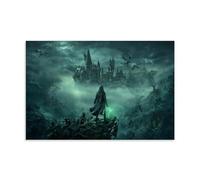 TSNKNP Hogwarts Legacy Poster decorativo da parete, per soggiorno, camera da letto, decorazione moderna per camera da letto, 50 x 75 cm