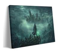 TSNKNP Hogwarts Legacy Poster decorativo da parete, per soggiorno, camera da letto, decorazione moderna per camera da letto, 50 x 75 cm