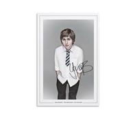 TSNKNP JAMES BUCKLEY THE INBETWEENERS SIGNED Poster decorativo su tela, per soggiorno, camera da letto, pittura da parete, decorazione moderna per camera familiare, 08 x 12 pollici (20 x 30 cm)