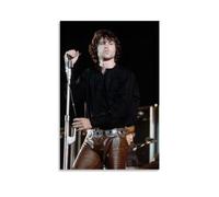 TSNKNP Jim Morrison Pop Singer Poster decorativo da parete, per soggiorno, camera da letto, decorazione moderna per camera da letto, 30 x 45 cm