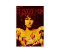 TSNKNP Jim Morrison Rock Singer - Poster decorativo da parete, per soggiorno, camera da letto, decorazione moderna per camera da letto, 60 x 90 cm