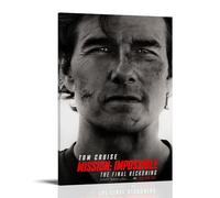 TSNKNP Mission Impossible Movie - Poster decorativo da parete, per soggiorno, camera da letto, decorazione moderna per camera da letto, 30 x 45 cm