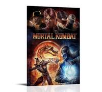 TSNKNP Mortal Kombat Anime, poster decorativo da parete, per soggiorno, camera da letto, decorazione moderna per camera da letto, 40 x 60 cm