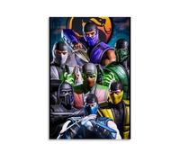 TSNKNP Mortal Kombat Anime, poster decorativo da parete, per soggiorno, camera da letto, decorazione moderna per camera da letto, 40 x 60 cm