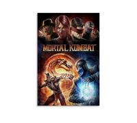 TSNKNP Mortal Kombat Anime, poster decorativo da parete, per soggiorno, camera da letto, decorazione moderna per camera da letto, 40 x 60 cm