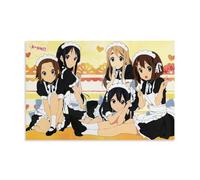TSNKNP Poster di anime K-on, decorazione da parete, per soggiorno, camera da letto, decorazione moderna per camera da letto, 50 x 75 cm