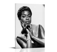 TSNKNP Sarah Vaughan Jazz - Poster decorativo da parete, per soggiorno, camera da letto, decorazione moderna per camera da letto, 30 x 45 cm