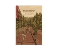 TSNKNP Stand by Me 2 Poster decorativo su tela, per soggiorno, camera da letto, decorazione moderna per camera da letto, 30 x 45 cm