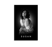 TSNKNP Susan Sarandon, poster decorativo da parete, per soggiorno, camera da letto, decorazione moderna per camera da letto, 30 x 45 cm