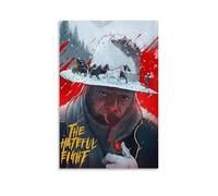 TSNKNP The Hateful Eight Movie Fan Art, poster decorativo da parete, per soggiorno, camera da letto, decorazione moderna per la camera da letto, 40 x 60 cm