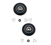 TsoLay 2 pezzi adatti per W10314173 asciugatrice ruota adatto per W10314173 8536973 8536974 AP6019303 PS11752609