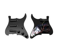 TsoLay 2Piecec Piastra di protezione per chitarra elettrica Tre Singoli Pickup Panel Tipo ordinario Pickup Guard Piastra Un Tipo Nero