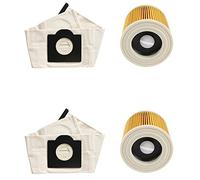 TsoLay 2X Filtro Hepa e Polvere Lavabile per WD3 MV3 WD3200 SE4001 A2299 A2204 A2656 Parti Di Aspirapolvere Accessori