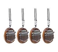 TsoLay 4X Mini Kalimba 8 Thumb Piano Strumento per Tastiera Musicale con Suono Eccezionale