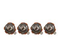 TsoLay 4X Ricambi per Chitarra e Accessori 1/4 6,35 mm A 2 Driver Chassis Mono Presa Chitarra Ingresso Uscita