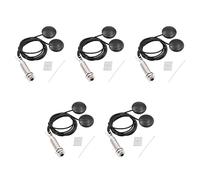 TsoLay 5 microfoni per chitarra acustica trasduttore piezoelettrico microfono a contatto per chitarra violino Ukulele Mandolino Banjo Violoncello