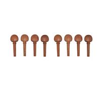 TsoLay 8 Pezzi 4/4 Dimensioni Violino Tuning Peg Set Giuggiola Sostituzione In Legno per Violino 4/4 Dimensioni